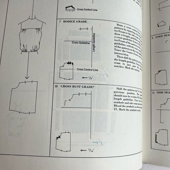 Grading Techniques for Modern Design Jeanne Price Bernard Zamkoff 1974 2nd Print - Picture 13 of 16
